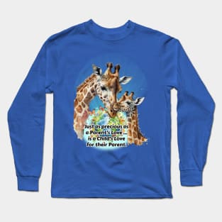 Parent Child Giraffe 2 Long Sleeve T-Shirt